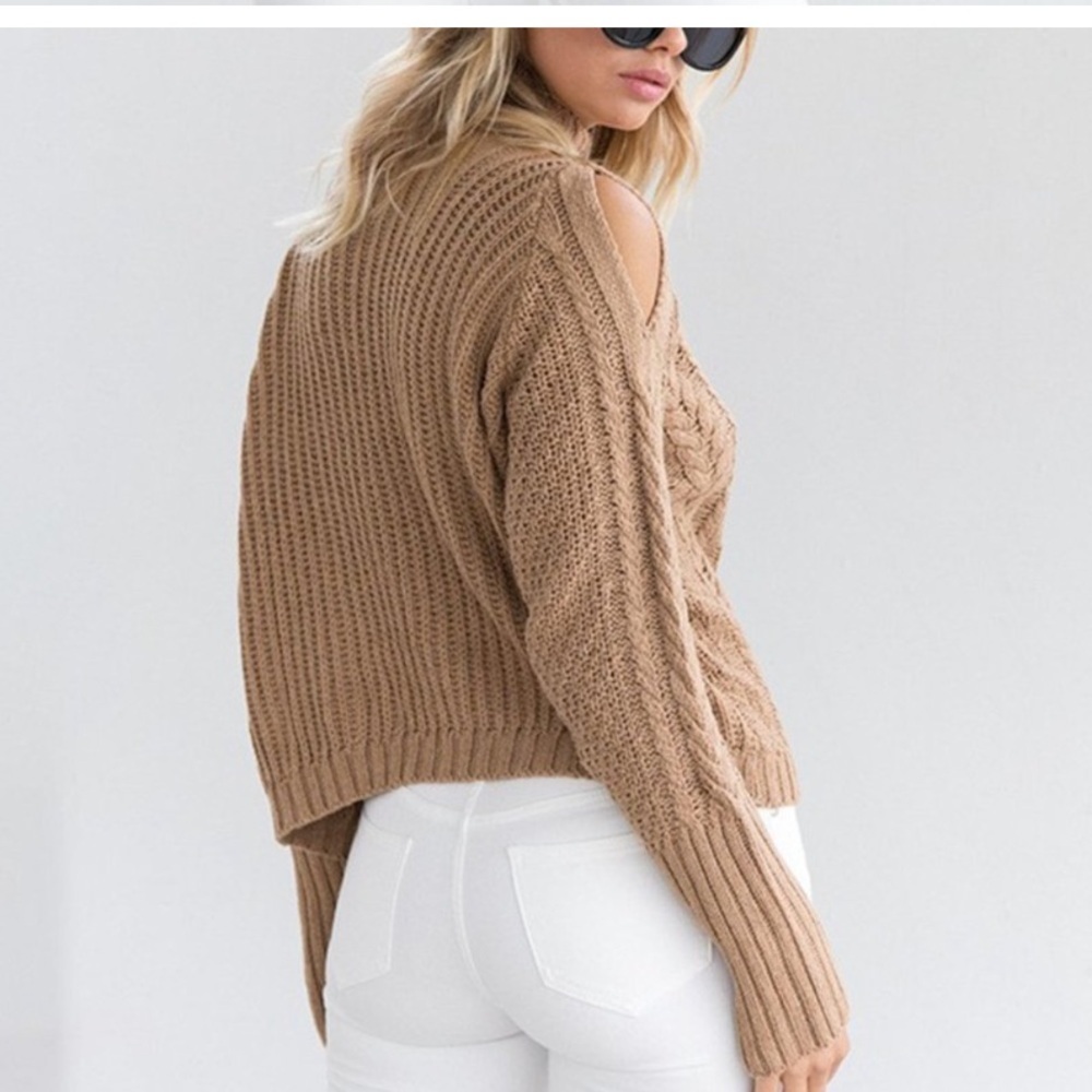 Brown sweater size large - Picture 3 of 7